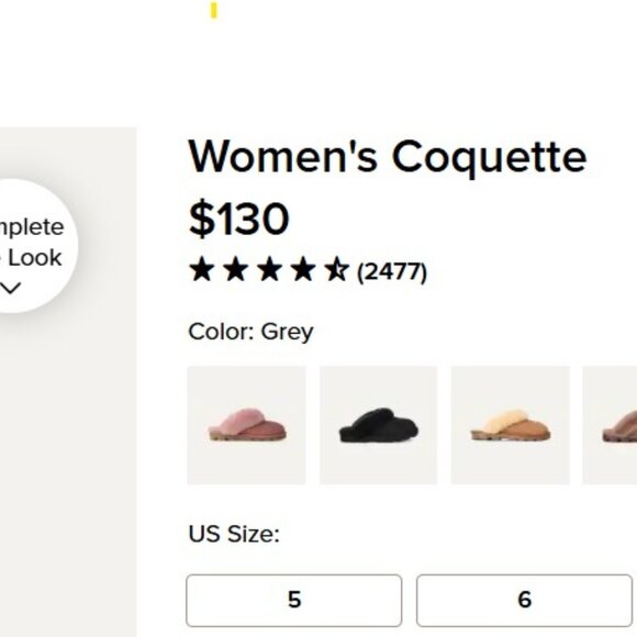 Ugg Coquette Slippers for Women - Picture 5 of 5